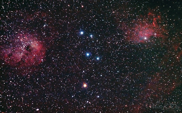 IC410 and IC405