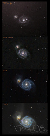 M51 a collage