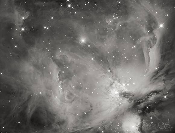 M42 Orion Nebula (mono)