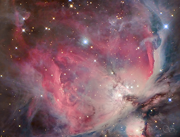 M42 Orion Nebula (colour)