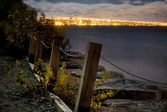 Burlington Bay at Night