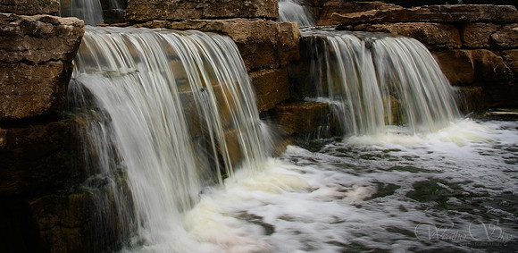 Falls in the park