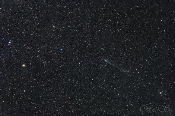 The Little Dipper and a Comet
